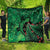 New Zealand Gecko Christmas Quilt Meri Kirihimete Paua Shell Mix Pohutukawa