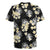 Black Tropical Hawaii Rugby Jersey Seamless Monstera Plumeria Hawaiian Pattern - Polynesian Pride