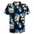 Blue Tropical Hawaii Rugby Jersey Seamless Monstera Plumeria Hawaiian Pattern - Polynesian Pride