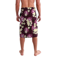 Pink Tropical Hawaii Lavalava Seamless Monstera Plumeria Hawaiian Pattern - Polynesian Pride