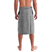 Black Gray Polynesia Tropical Flowers Lavalava LT14 - Polynesian Pride