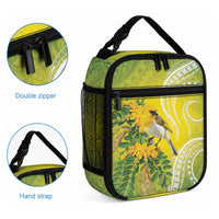 Hawaii Palila Mamane Lunch Bag Hawaiian Honeycreeper With Native Flower