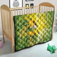 Hawaii Palila Mamane Quilt Hawaiian Honeycreeper With Native Flower LT14 - Polynesian Pride