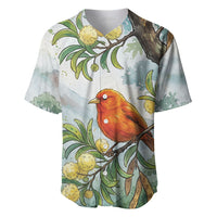 Aloha Hawaii Akepa Koa Tree Watercolor Baseball Jersey LT14 Watercolor - Polynesian Pride
