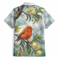 Aloha Hawaii Akepa Koa Tree Watercolor Hawaiian Shirt LT14 - Polynesian Pride