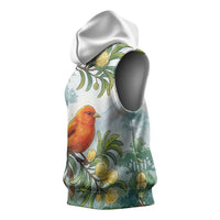 Aloha Hawaii Akepa Koa Tree Watercolor Sleeveless Hoodie LT14 - Polynesian Pride