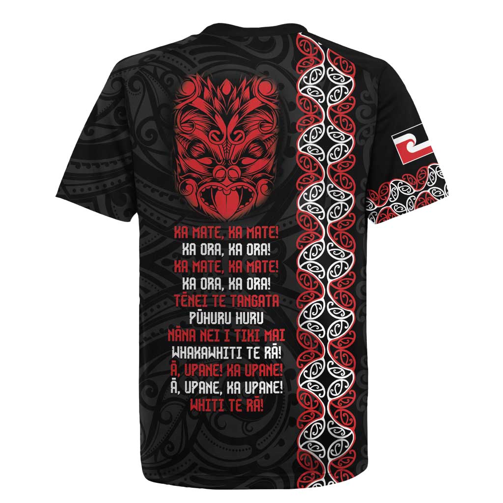 Aotearoa Toitu Te Tiriti Rugby Jersey Honour The Treaty Maori Haka
