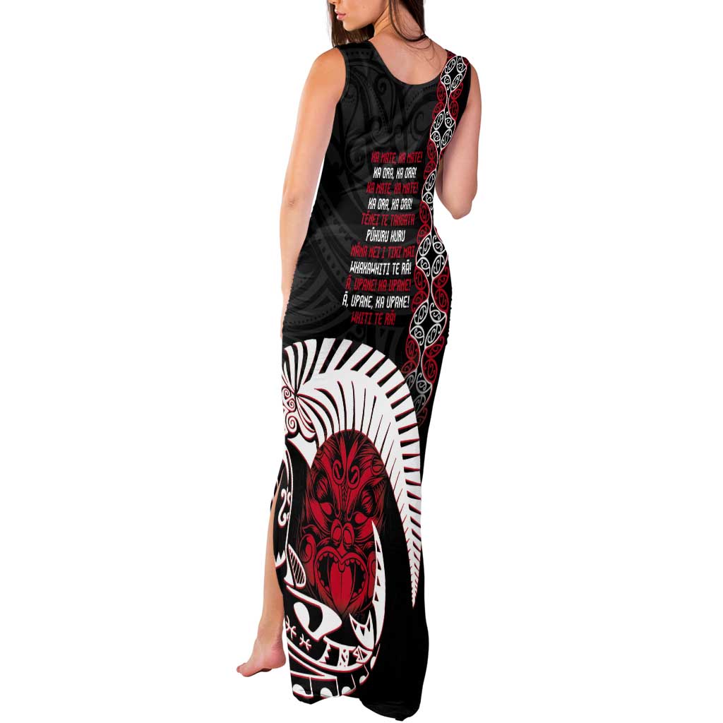 Aotearoa Toitu Te Tiriti Tank Maxi Dress Honour The Treaty Maori Haka