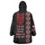 Aotearoa Toitu Te Tiriti Wearable Blanket Hoodie Honour The Treaty Maori Haka