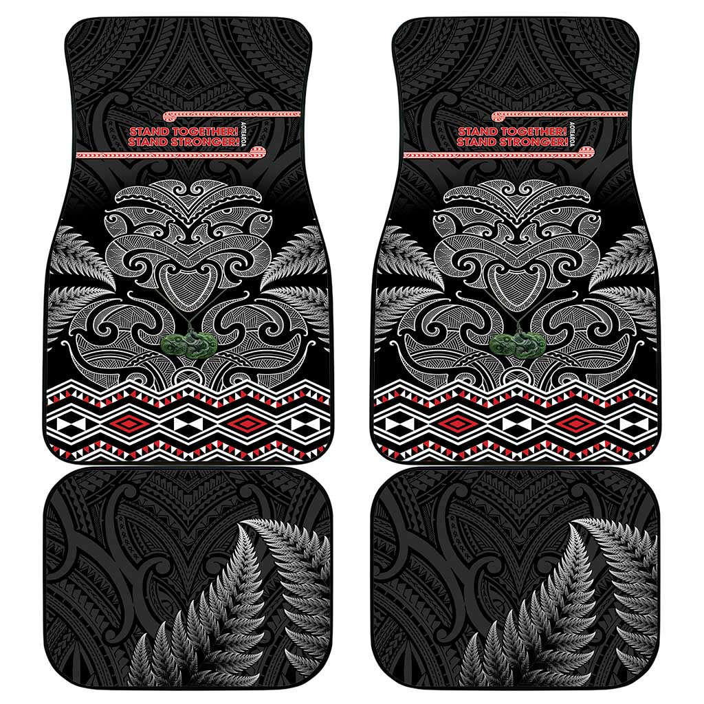 Aotearoa Toitu Te Tiriti Car Mats Stand Together! Stand Stronger! - NZ Tiki