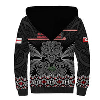 Aotearoa Toitu Te Tiriti Sherpa Hoodie Stand Together! Stand Stronger! - NZ Tiki