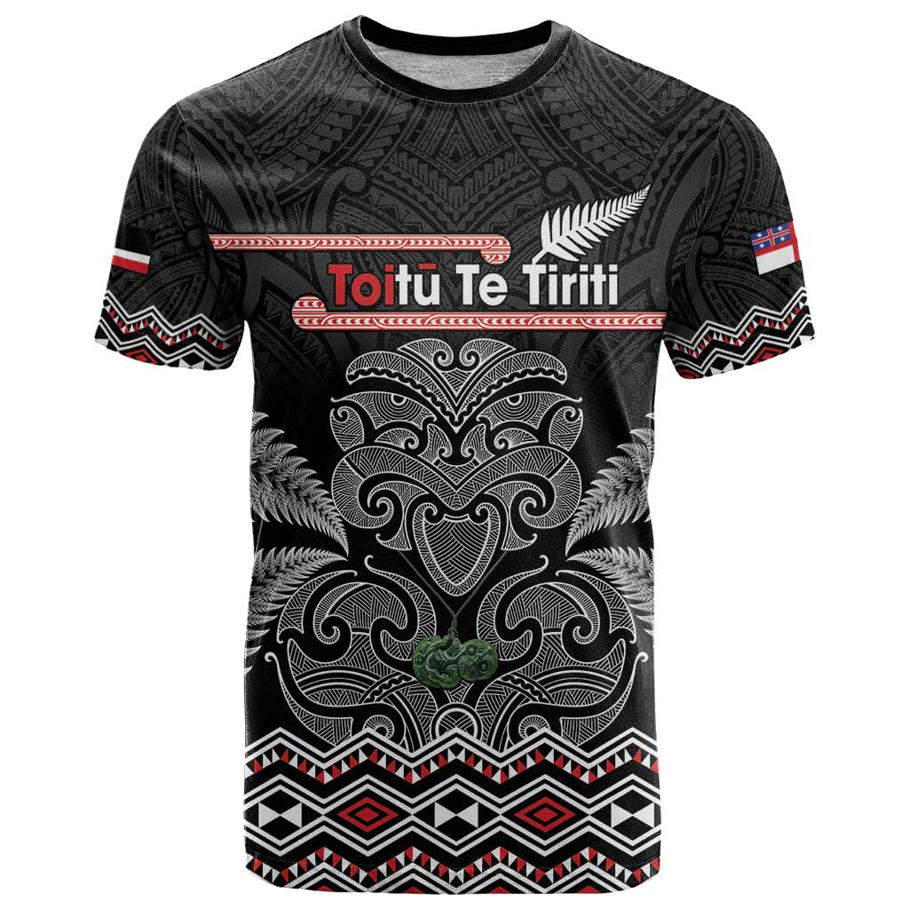 Aotearoa Toitu Te Tiriti T Shirt Stand Together! Stand Stronger! - NZ Tiki