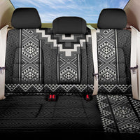 Black Taniko Aotearoa Back Car Seat Cover Niho Taniwha Mix Poutama LT14