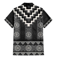 Black Taniko Aotearoa Family Matching Mermaid Dress and Hawaiian Shirt Niho Taniwha Mix Poutama LT14