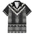 Black Taniko Aotearoa Family Matching Puletasi and Hawaiian Shirt Niho Taniwha Mix Poutama LT14
