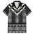 Black Taniko Aotearoa Hawaiian Shirt Niho Taniwha Mix Poutama LT14