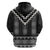 Black Taniko Aotearoa Hoodie Niho Taniwha Mix Poutama LT14