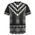 Black Taniko Aotearoa Rugby Jersey Niho Taniwha Mix Poutama LT14