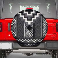 Black Taniko Aotearoa Spare Tire Cover Niho Taniwha Mix Poutama LT14