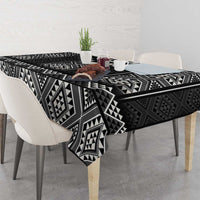 Black Taniko Aotearoa Tablecloth Niho Taniwha Mix Poutama LT14