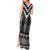 Black Taniko Aotearoa Tank Maxi Dress Niho Taniwha Mix Poutama LT14