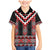 Red Taniko Aotearoa Family Matching Mermaid Dress and Hawaiian Shirt Niho Taniwha Mix Poutama LT14