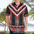 Red Taniko Aotearoa Hawaiian Shirt Niho Taniwha Mix Poutama LT14