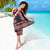 Red Taniko Aotearoa Sarong Niho Taniwha Mix Poutama LT14