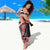 Red Taniko Aotearoa Sarong Niho Taniwha Mix Poutama LT14