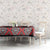 Red Taniko Aotearoa Tablecloth Niho Taniwha Mix Poutama LT14