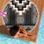 Brown Taniko Aotearoa Beach Blanket Niho Taniwha Mix Poutama LT14