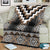 Brown Taniko Aotearoa Blanket Niho Taniwha Mix Poutama LT14