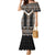 Brown Taniko Aotearoa Family Matching Mermaid Dress and Hawaiian Shirt Niho Taniwha Mix Poutama LT14