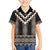 Brown Taniko Aotearoa Family Matching Puletasi and Hawaiian Shirt Niho Taniwha Mix Poutama LT14