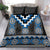 Blue Taniko Aotearoa Bedding Set Niho Taniwha Mix Poutama LT14