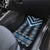 Blue Taniko Aotearoa Car Mats Niho Taniwha Mix Poutama LT14