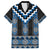 Blue Taniko Aotearoa Hawaiian Shirt Niho Taniwha Mix Poutama LT14