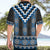 Blue Taniko Aotearoa Hawaiian Shirt Niho Taniwha Mix Poutama LT14