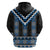 Blue Taniko Aotearoa Hoodie Niho Taniwha Mix Poutama LT14