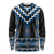 Blue Taniko Aotearoa Long Sleeve Shirt Niho Taniwha Mix Poutama LT14