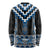 Blue Taniko Aotearoa Long Sleeve Shirt Niho Taniwha Mix Poutama LT14