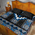 Blue Taniko Aotearoa Quilt Bed Set Niho Taniwha Mix Poutama LT14