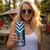 Blue Taniko Aotearoa Skinny Tumbler Niho Taniwha Mix Poutama LT14