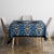 Blue Taniko Aotearoa Tablecloth Niho Taniwha Mix Poutama LT14
