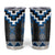 Blue Taniko Aotearoa Tumbler Cup Niho Taniwha Mix Poutama LT14