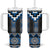 Blue Taniko Aotearoa Tumbler With Handle Niho Taniwha Mix Poutama LT14