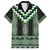 Green Taniko Pattern Aotearoa Hawaiian Shirt Niho Taniwha Mix Poutama LT14