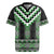 Green Taniko Pattern Aotearoa Rugby Jersey Niho Taniwha Mix Poutama LT14