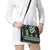 Green Taniko Pattern Aotearoa Shoulder Handbag Niho Taniwha Mix Poutama