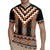 Orange Taniko Pattern Aotearoa Rugby Jersey Niho Taniwha Mix Poutama LT14